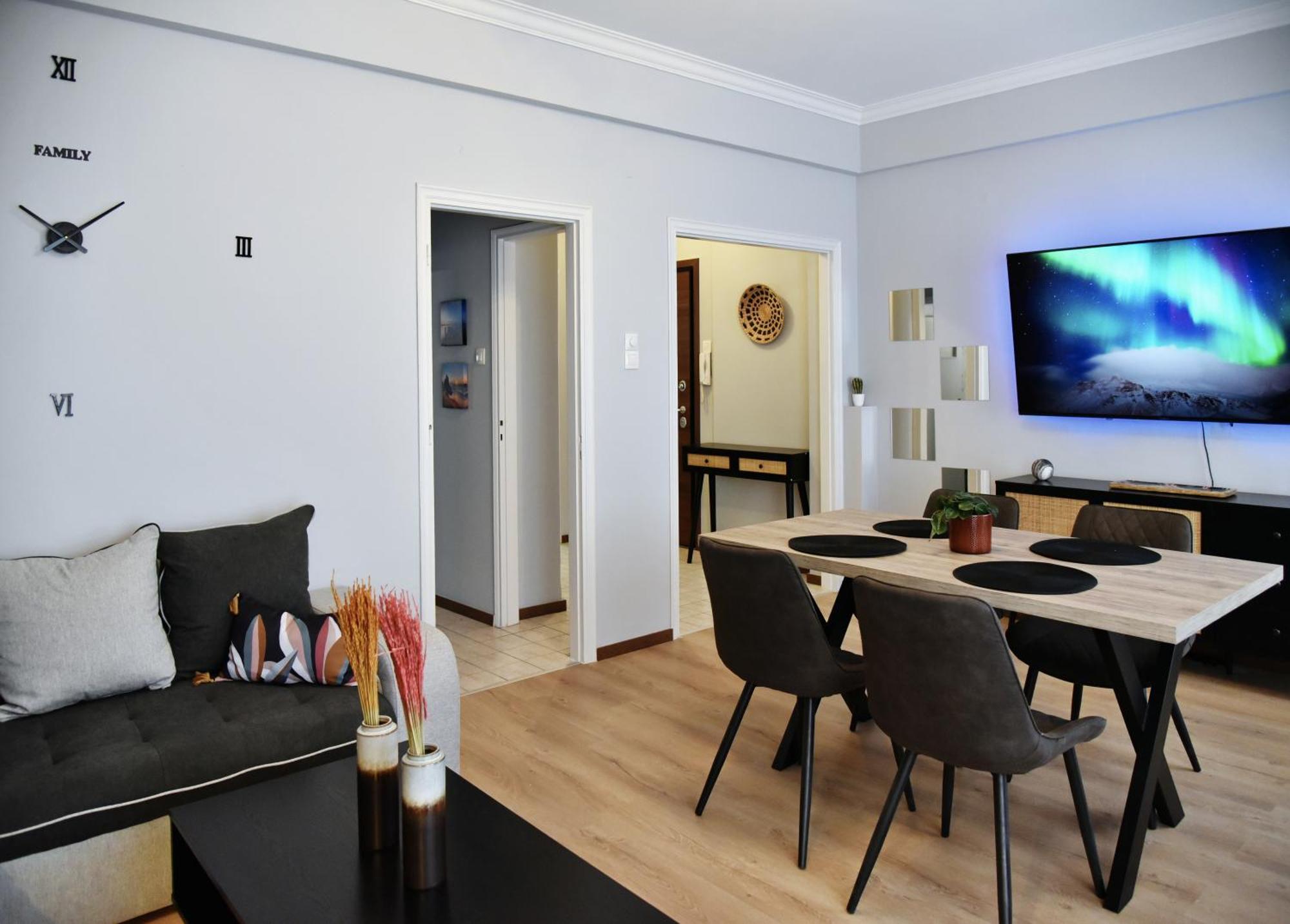 Kipseli New Modern & Cozy 65Tv Netflix Apartment Athens Exterior photo